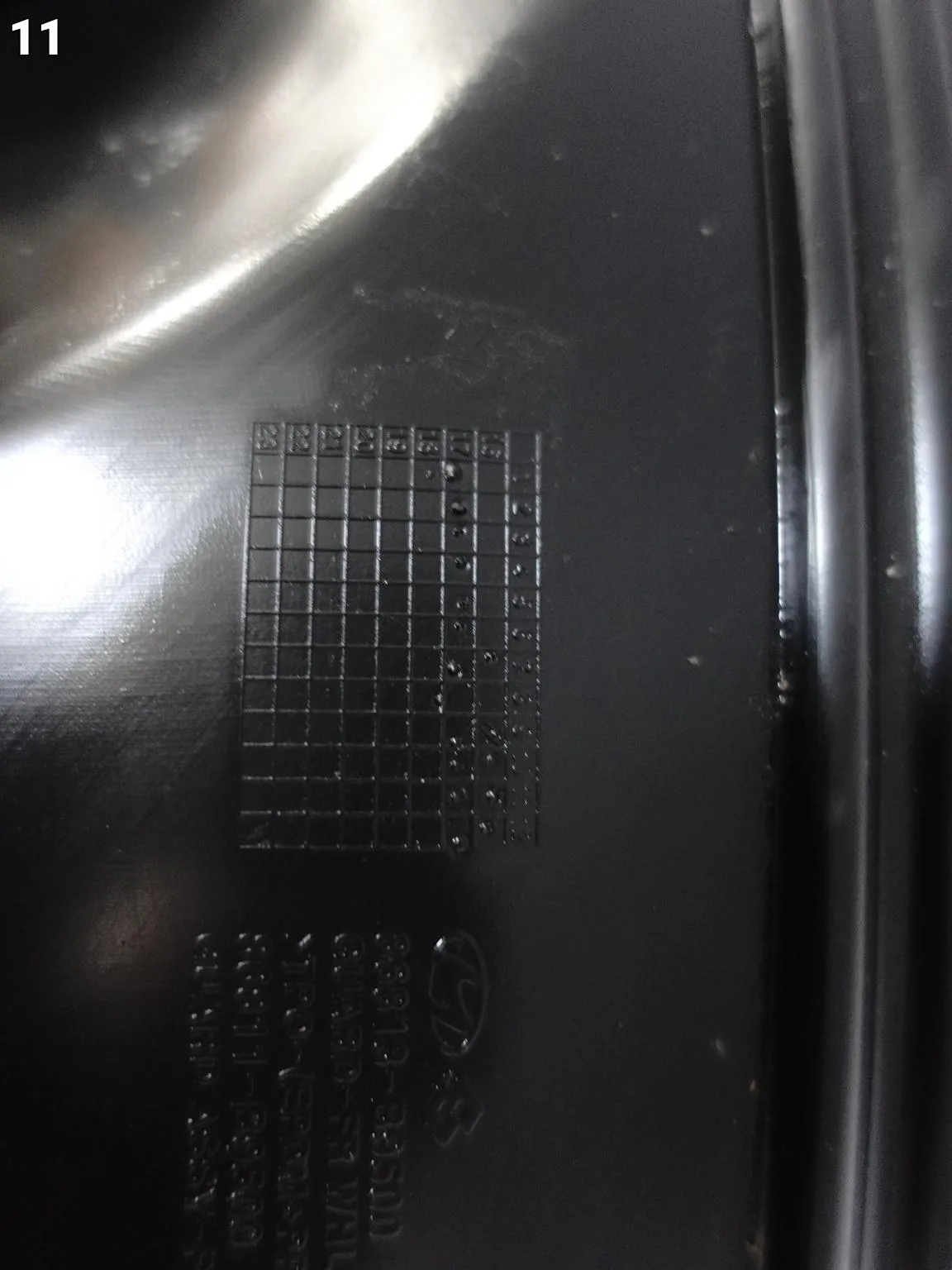 HYUNDAI i10 II LIFT 16-19 NADKOLE OSŁONA WNĘKI KOŁA OBUDOWA LEWE PRZÓD 0fa7a111741630006f811275f446dbae