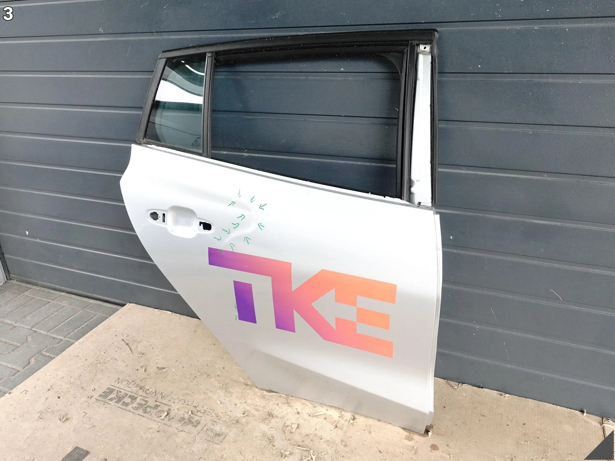 FORD FOCUS IV 4 MK4 C519 KOMBI LIFT 18-25 DRZWI DOOR TYŁ PRAWE + SZYBA c0554b4518ff50571b048ad04d3a364c