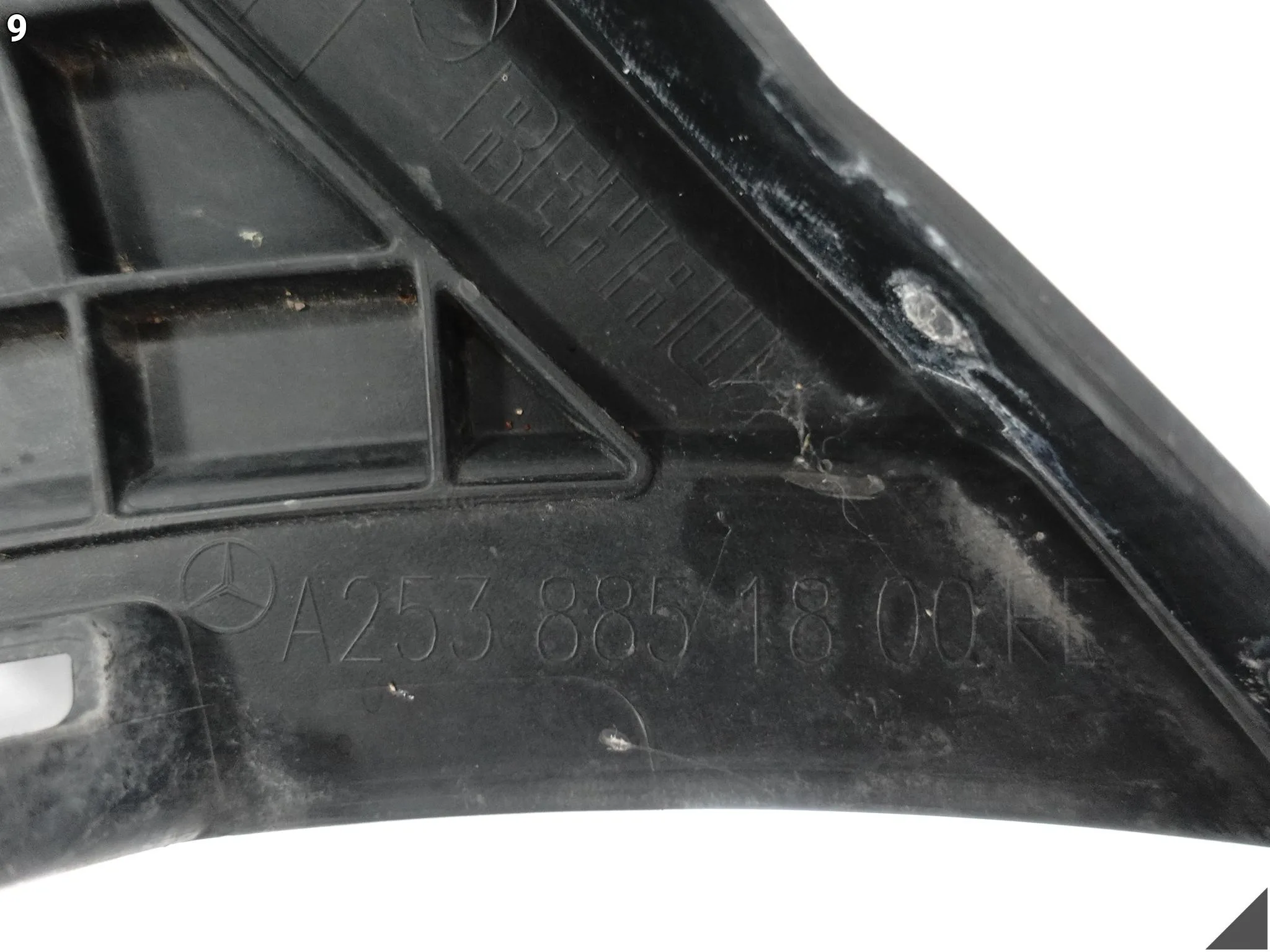 MERCEDES GLC X253 C253 AMG 15-19 ŚLIZG MOCOWANIE UCHWYT ZDERZAK PRAWY PRZÓD ca3a1470a07402fd326ca513d2b82332