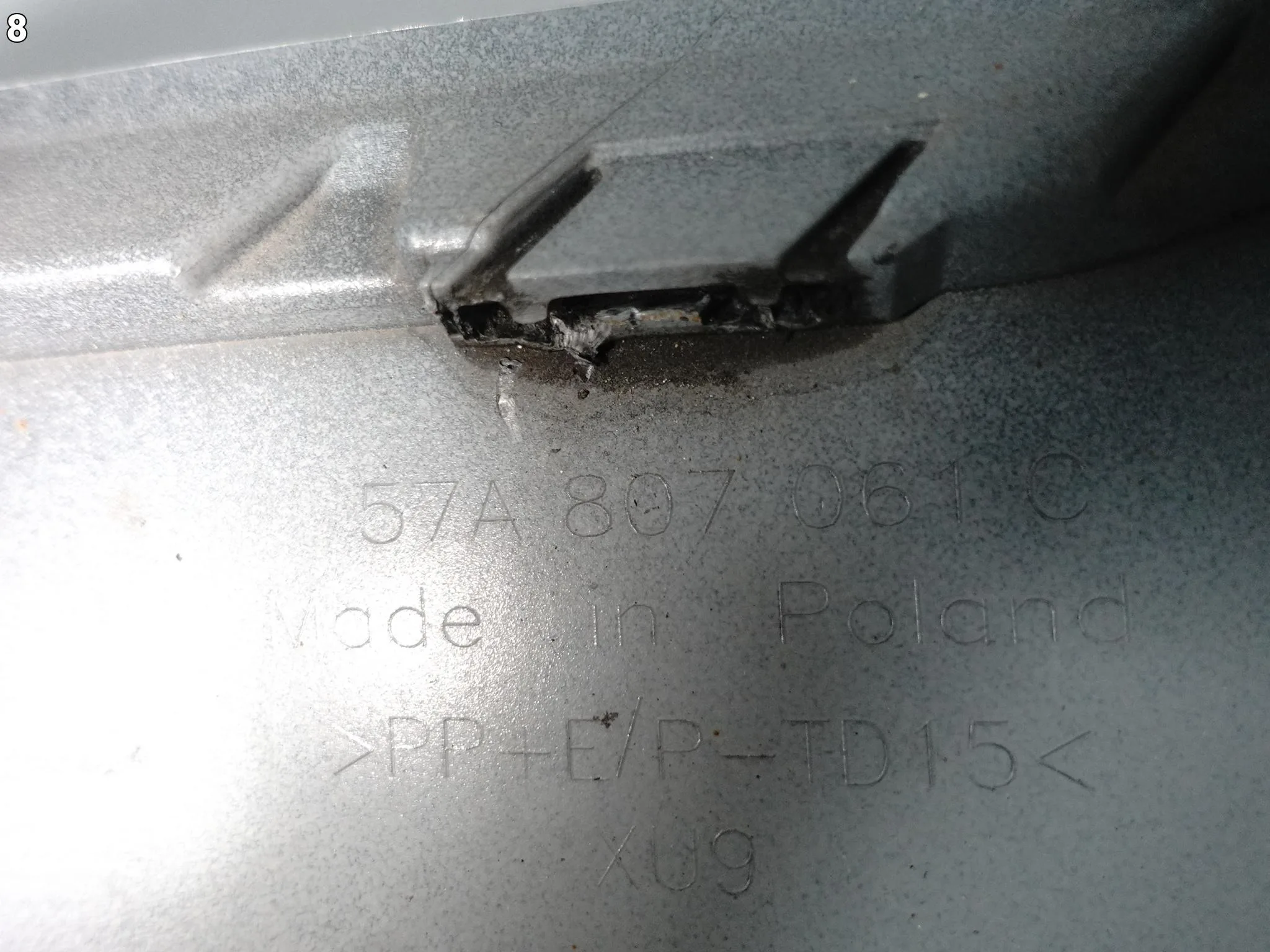 SKODA KAROQ 57A LIFT FL SPORTLINE 22- SPOILER W ZDERZAK PRZÓD 4028e8eb373b7fdf2c05dc6240699d46