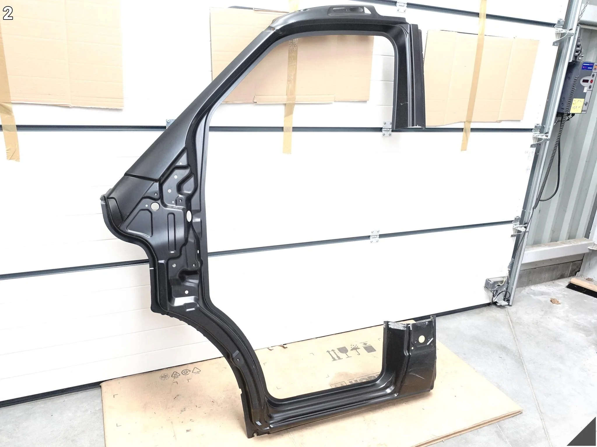 MERCEDES SPRINTER III GEN W910 W907 18- DRZWI SŁUPEK A POSZYCIE PRZÓD LEWE f2267288eaa501ef5e07af239fcc99d6