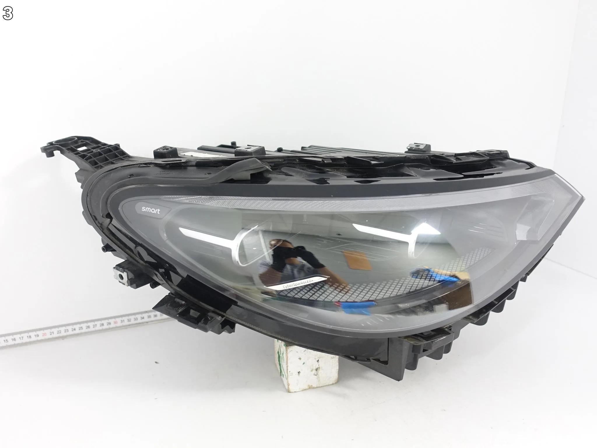 SMART #3 3 HC11 23- LAMPA FULL LED PRAWA CyberSparksLED+ PRZÓD EUROPA 1936b4c0e33a0c3fe89e47f046cdc381