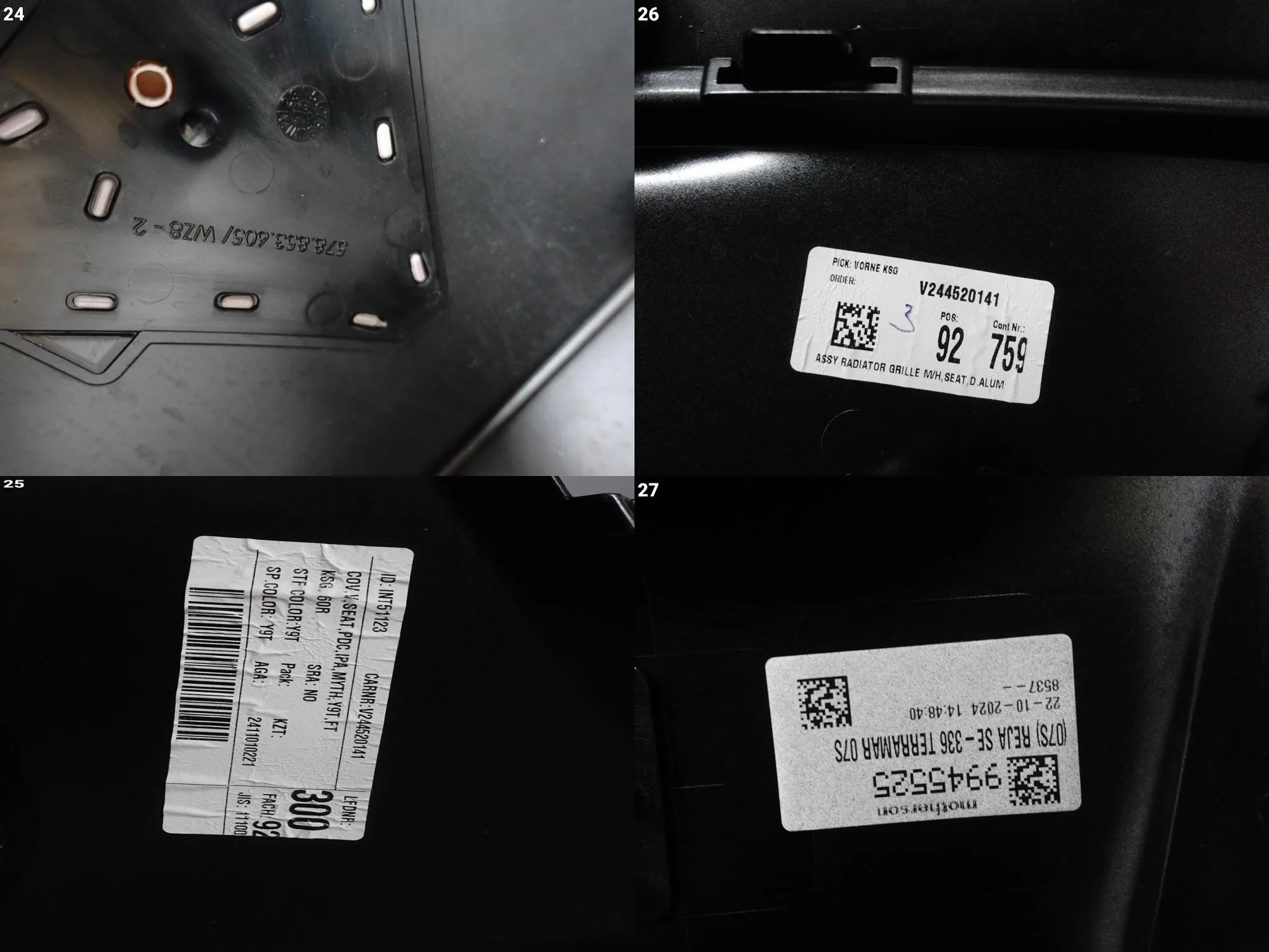 CUPRA TERRAMAR VZ 578 24- ZDERZAK BUMPER GRILL ATRAPA PRZÓD (PDC) f58b59c40b0d04f67975b351d5f7103d