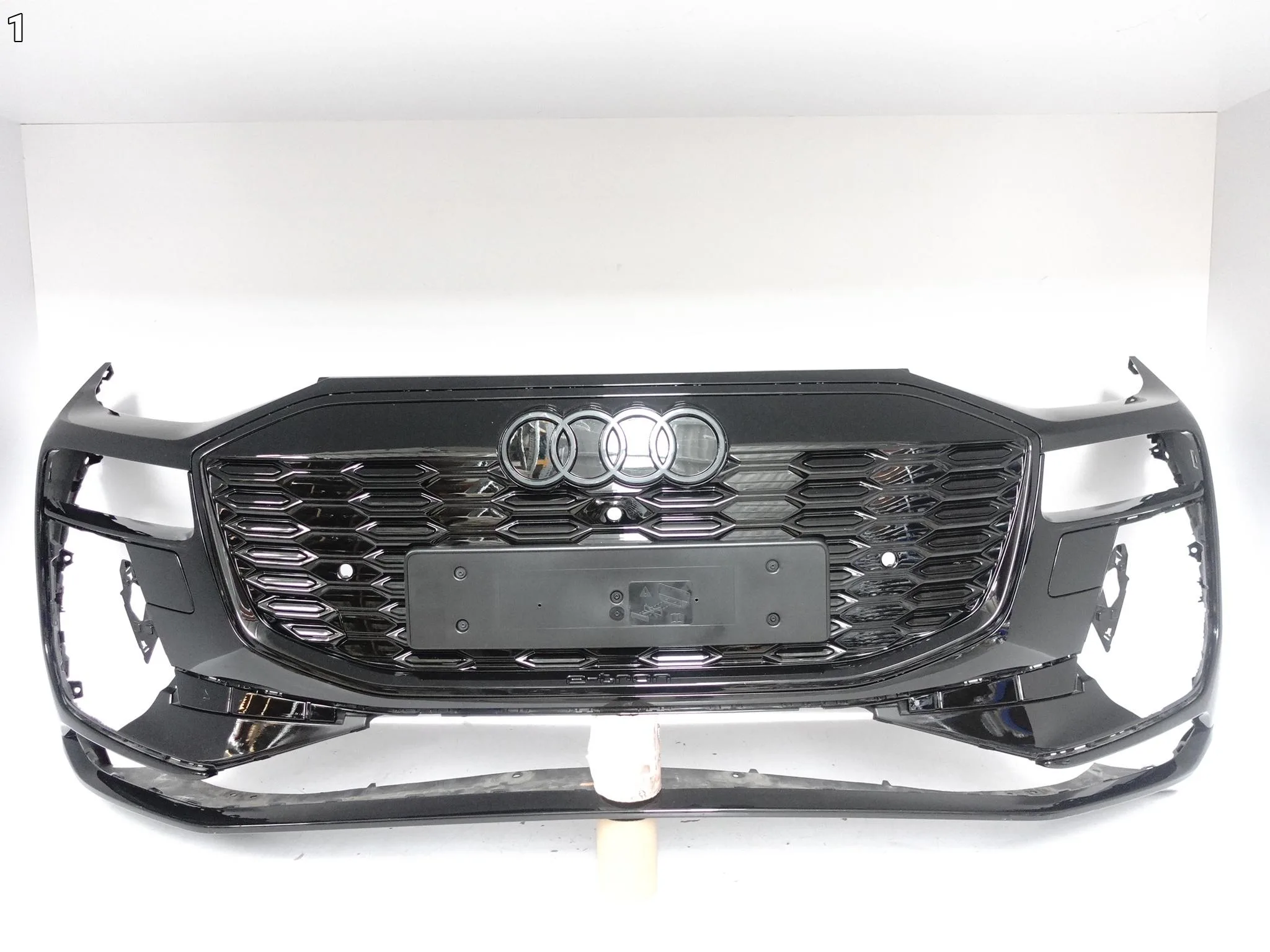 AUDI Q6 SQ6 E-TRON 85H S-LINE 23- ZDERZAK SPOILER GRILL ATRAPA (SPRYSKI/PDC 57c21f5c34e01e6f72ee2a4ce5f4acdc