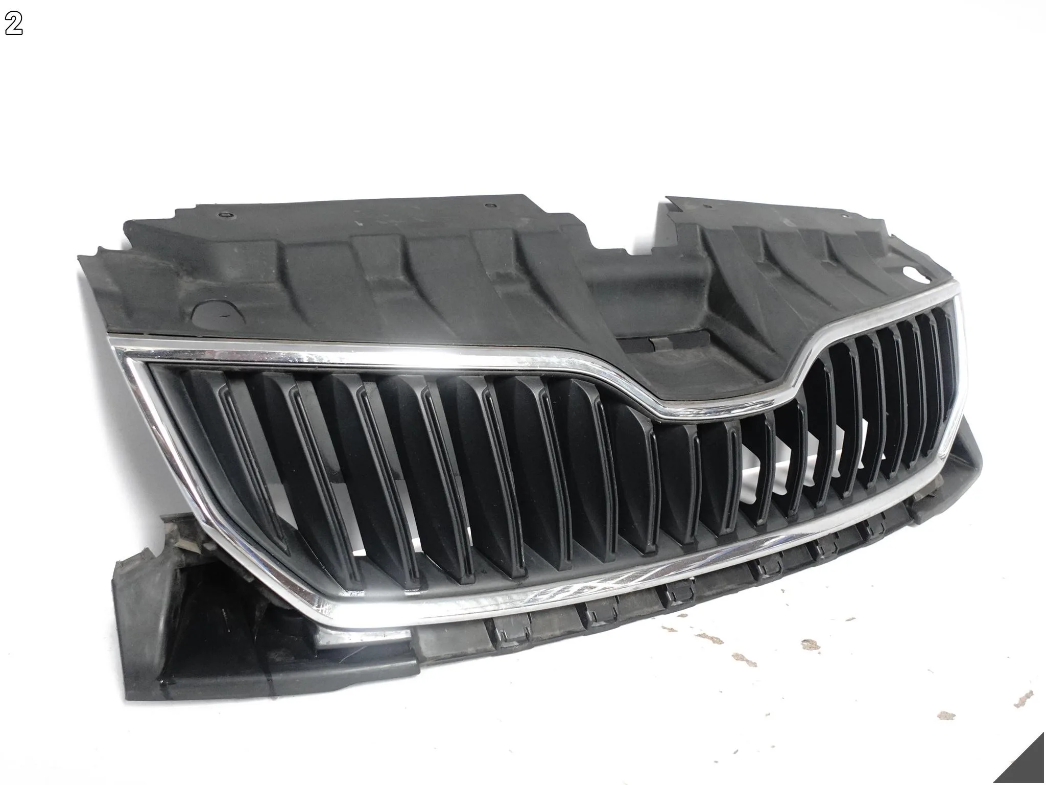 SKODA FABIA III 3 6V0 14-18 ATRAPA GRILL CHROM KRATKA W ZDERZAK PRZÓD 1e0478a7cc3924a924972d2dcf8ddbf6