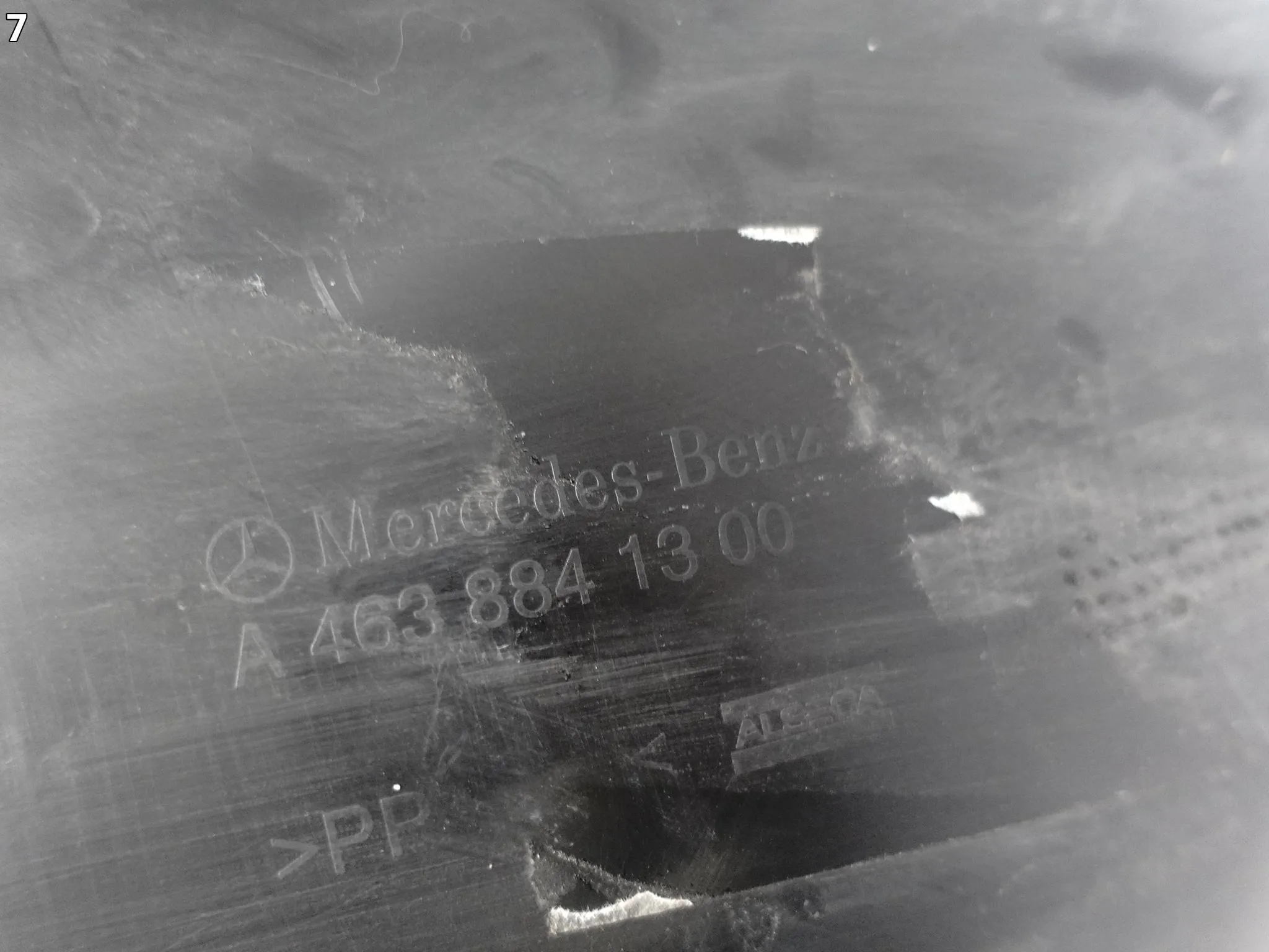 MERCEDES G-KLASA W463 LIFT MOPF 18-24 NADKOLE POSZYCIE WNĘKI KOŁA TYŁ LEWE 3a9813f302a14596b2dc8ce5f2dd0d01