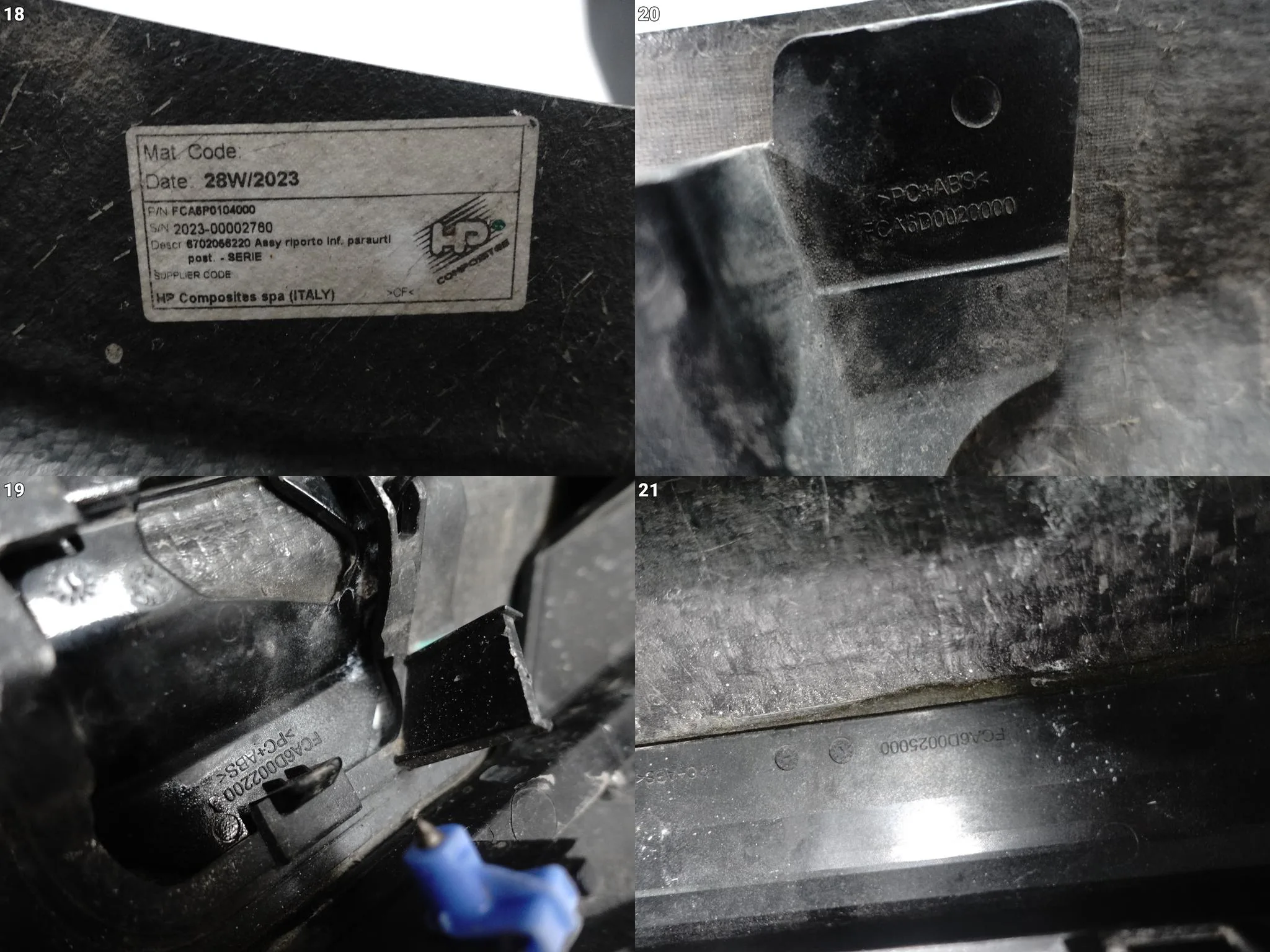 MASERATI GRECALE TROFEO M182 22- SPOILER DYFUZOR CARBON W ZDERZAK TYŁ ORG 642ec14f48077e448e24ff7043795fbe