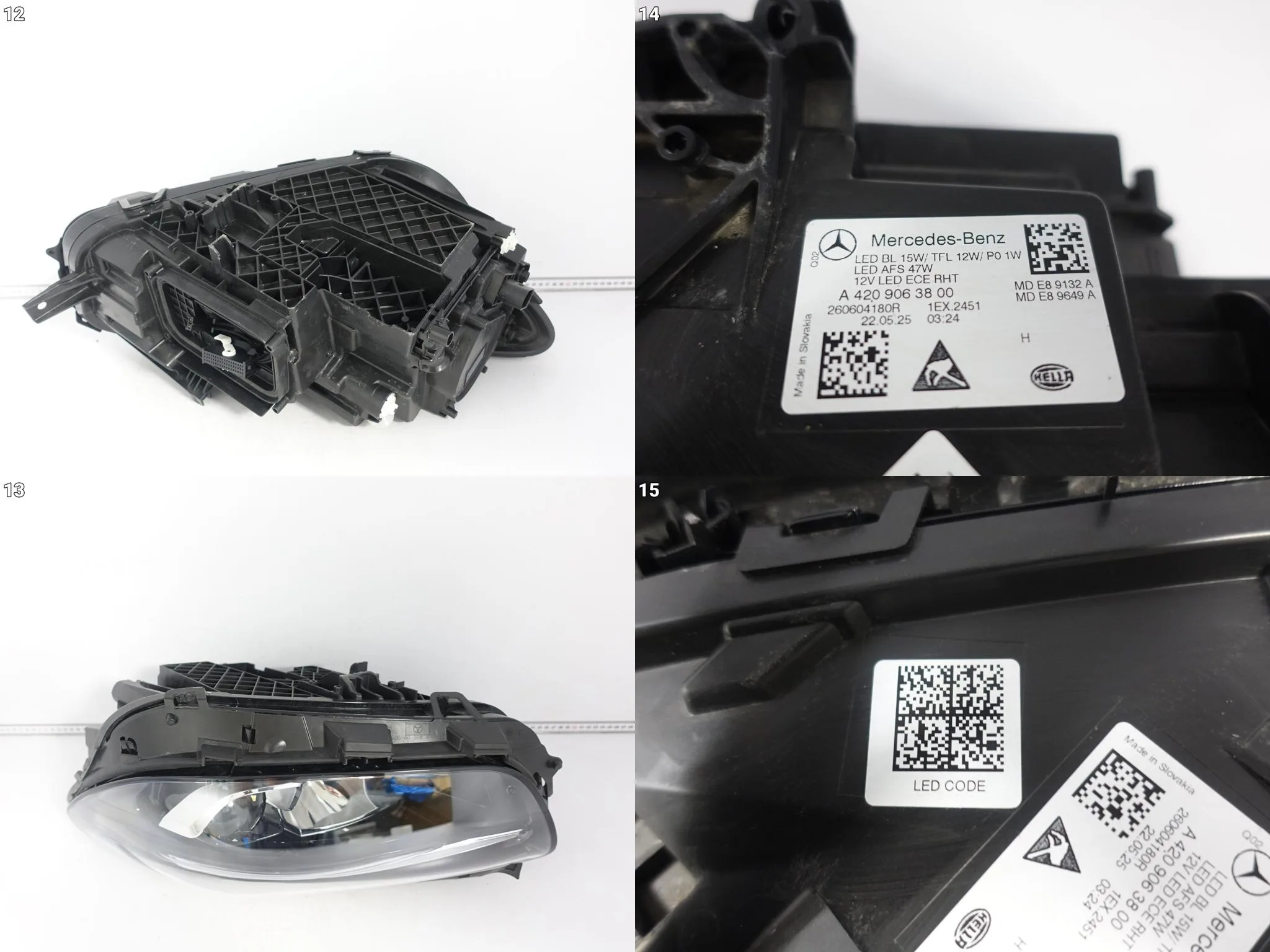 MERCEDES CITAN II 2 W420 T-KLASA 21-26 LAMPA FULL LED PERFORMANCE LEWA EU a7ce04467660d82460d0f2ef9f3e0342