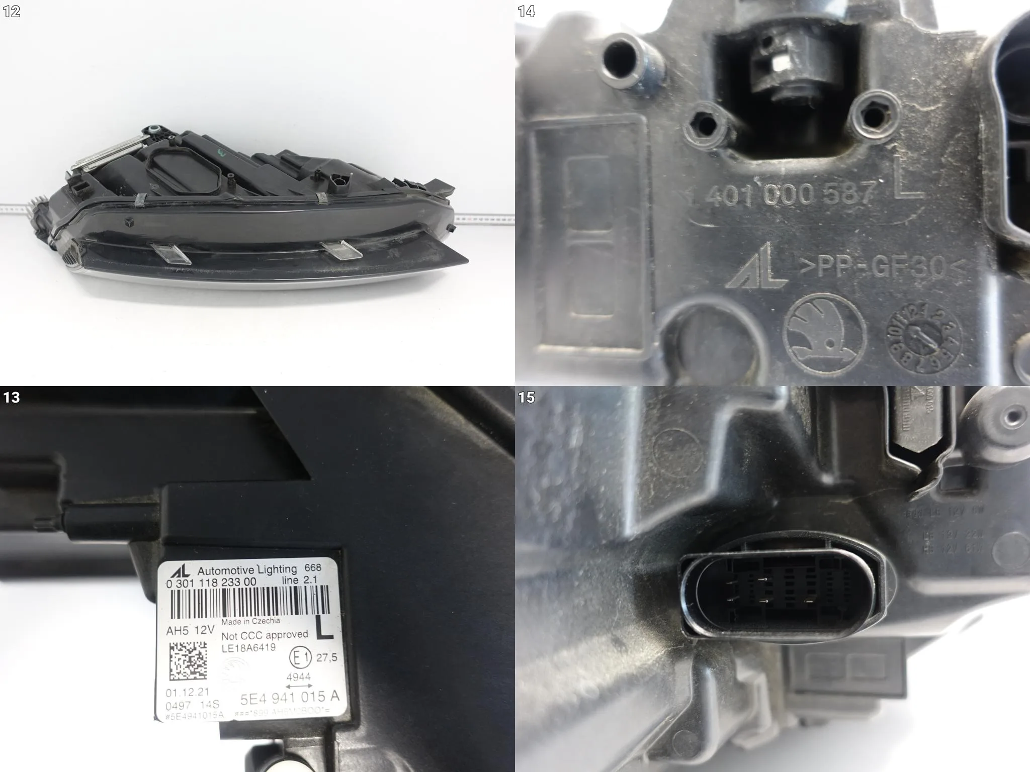 SKODA OCTAVIA IV 4 5E4 20-24 LAMPA FULL LED CRYSTAL LIGHTING LEWA PRZÓD EU 0d6fcdb6955df0bebfb4a7228ca51853