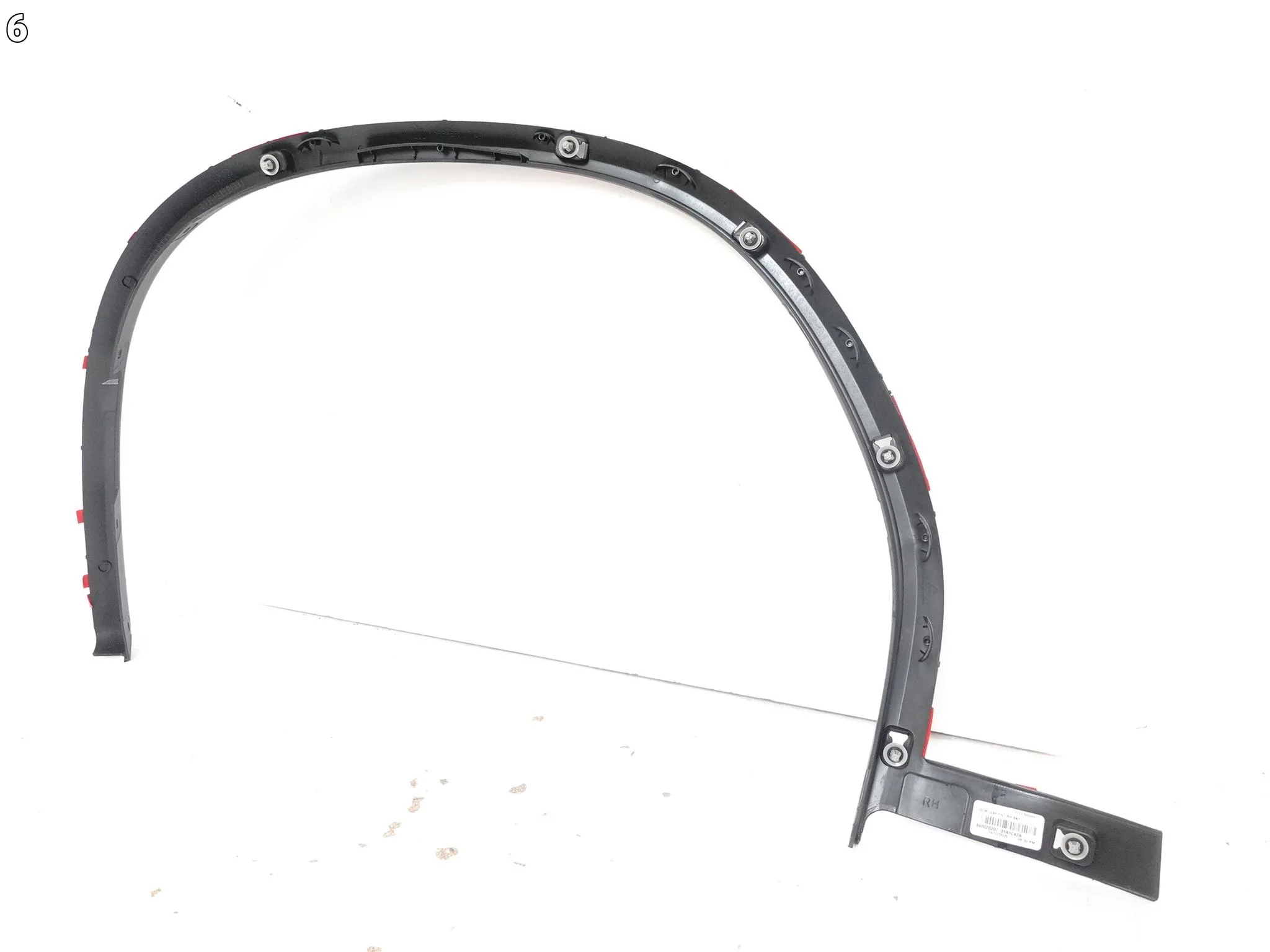 BMW X3 G01 X4 G02 M-PAKIET 17- ŚLIZG PODKŁADKA LISTWA BŁOTNIK PRZÓD PRAWA f891b3d4f1f791ae278708e8b23fa292