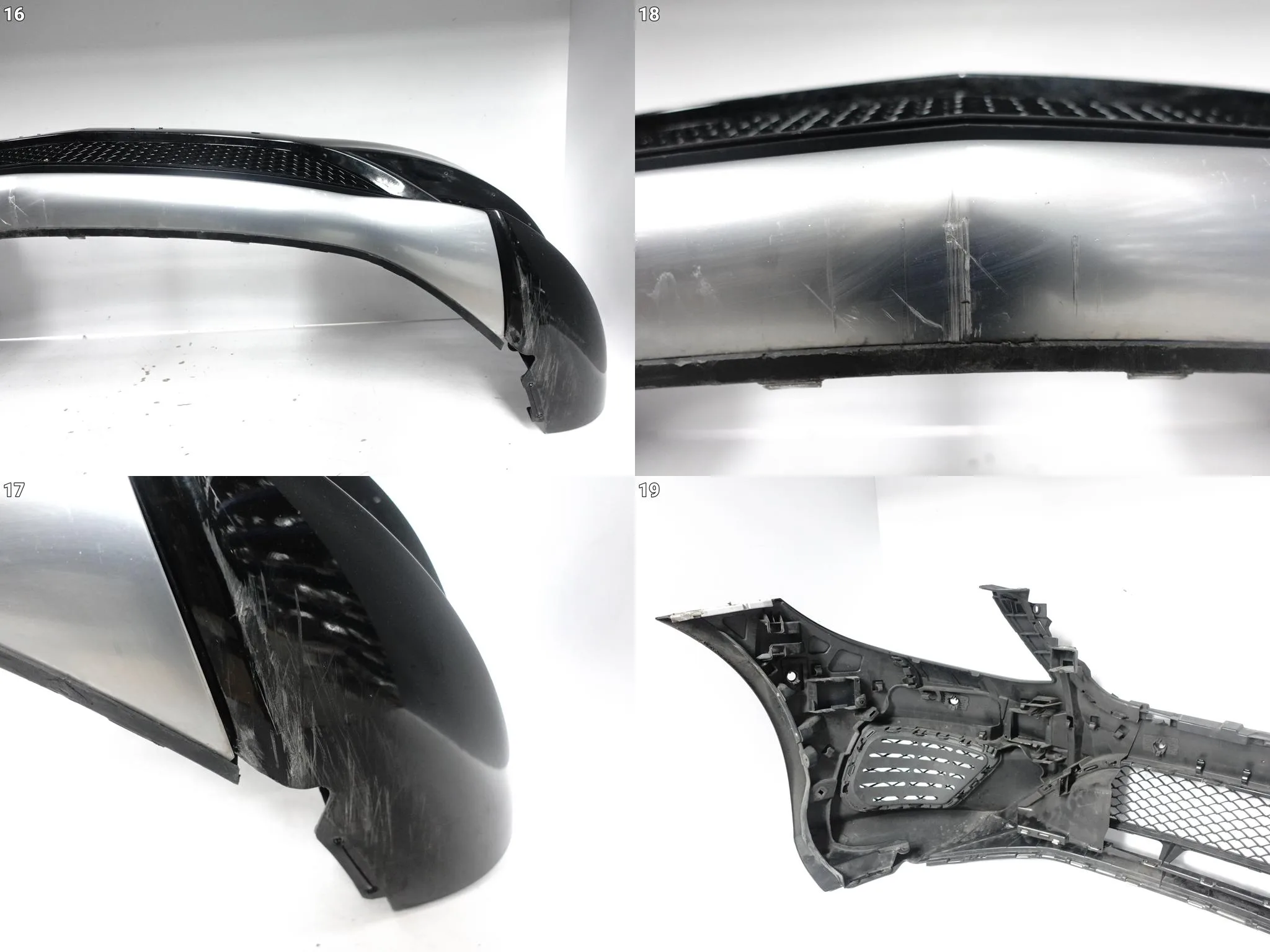MERCEDES S-KLASA S63 S 63 W222 AMG 13-17 ZDERZAK SPOILER ATRAPA PRZÓD (PDC) 94be1bf1af2e9ea91a3d030f7bdde5d7