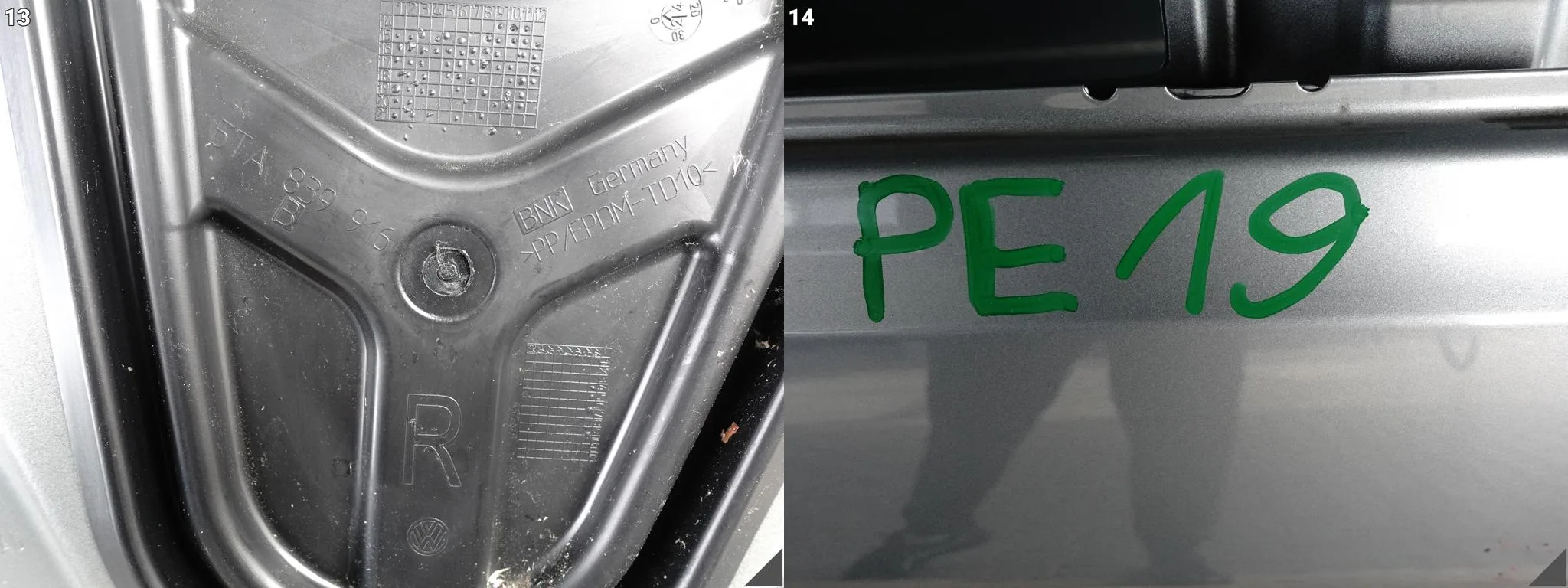 VW TOURAN 5TA II (2 GENERACJA) LIFT 15-26 DRZWI DOOR TYŁ PRAWE bd8b13dd6e1d64940359282e2f0941e9