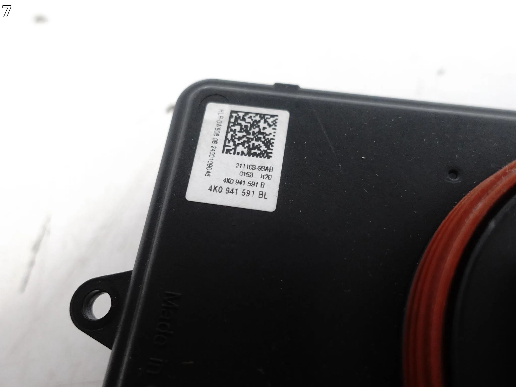 AUDI Q7 4M0 Q8 4M8 A3 8Y0 A6 A7 4K MODUŁ PRZETWORNICA LAMPY LED PRZÓD R=L e4545c102cc164531cddfdcfc8b4e400