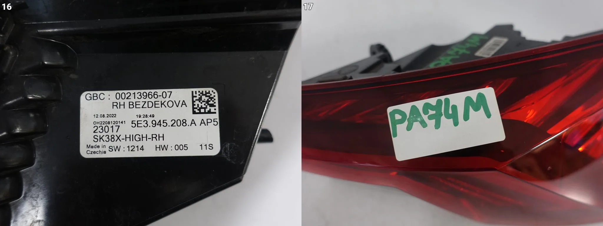 SKODA OCTAVIA NX IV 4 5E3 20-24 LAMPA LED PRAWA TYŁ W BŁOTNIK EUROPA 5e90eb119e5fc13846fce1017281d136