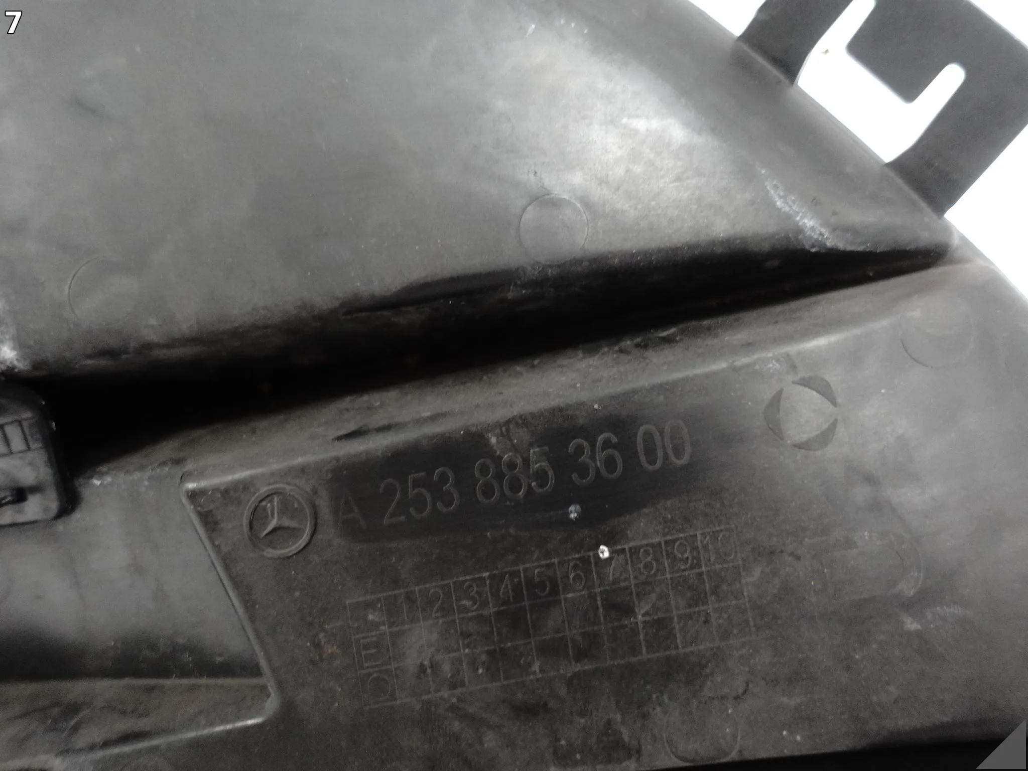 MERCEDES GLC X253 C253 AMG 15-19 KRATKA W ZDERZAK PRAWA PRZÓD + KOSZYK PDC 7004571141f525ddb89efe5f0cefba52