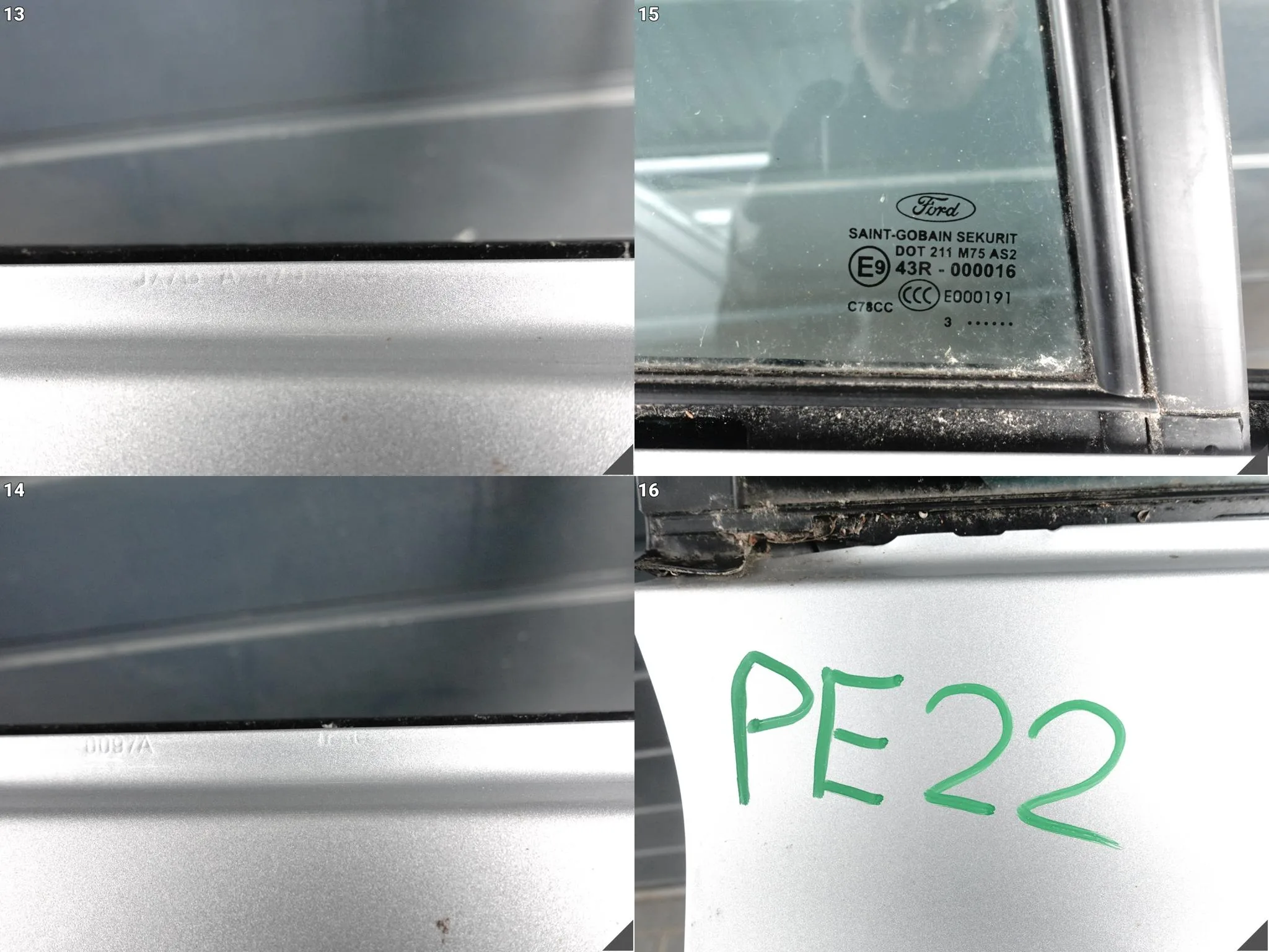 FORD FOCUS IV 4 MK4 C519 KOMBI LIFT 18-25 DRZWI DOOR TYŁ PRAWE + SZYBA b81ab4e91443e572afe2e03f9b15165d