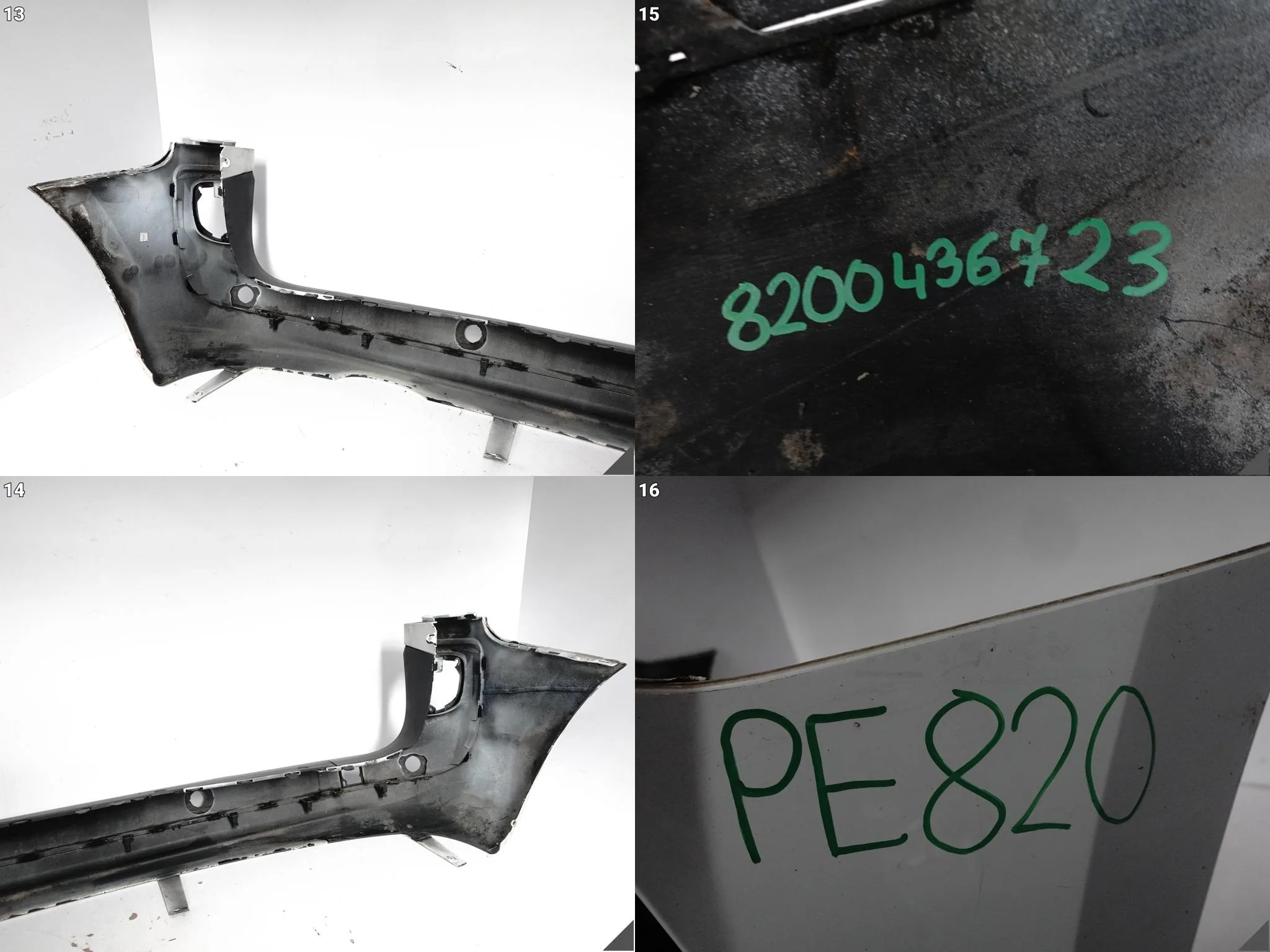 RENAULT KANGOO II 2 MERCEDES CITAN I 1 W415 07-21 ZDERZAK BUMPER TYŁ 4xPDC cbb6ac865e210ed9bbec3b84bc8f983c