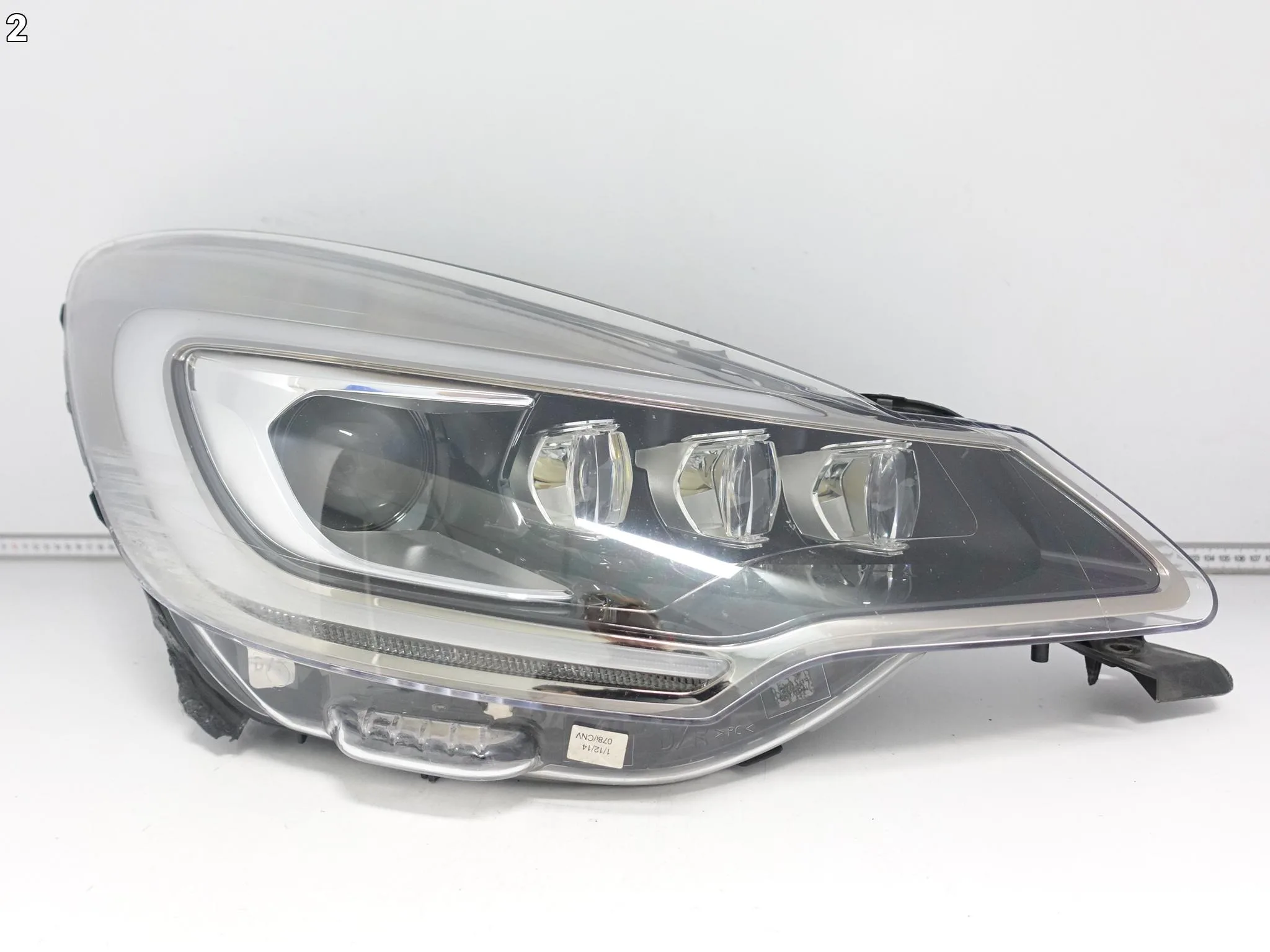 CITROEN C3 II 2 DS3 14-19 LIFT LAMPA XENON + LED PRAWA PRZÓD EUROPA 8fd0ddadbbefb23e02d49b3aecf0b5ee