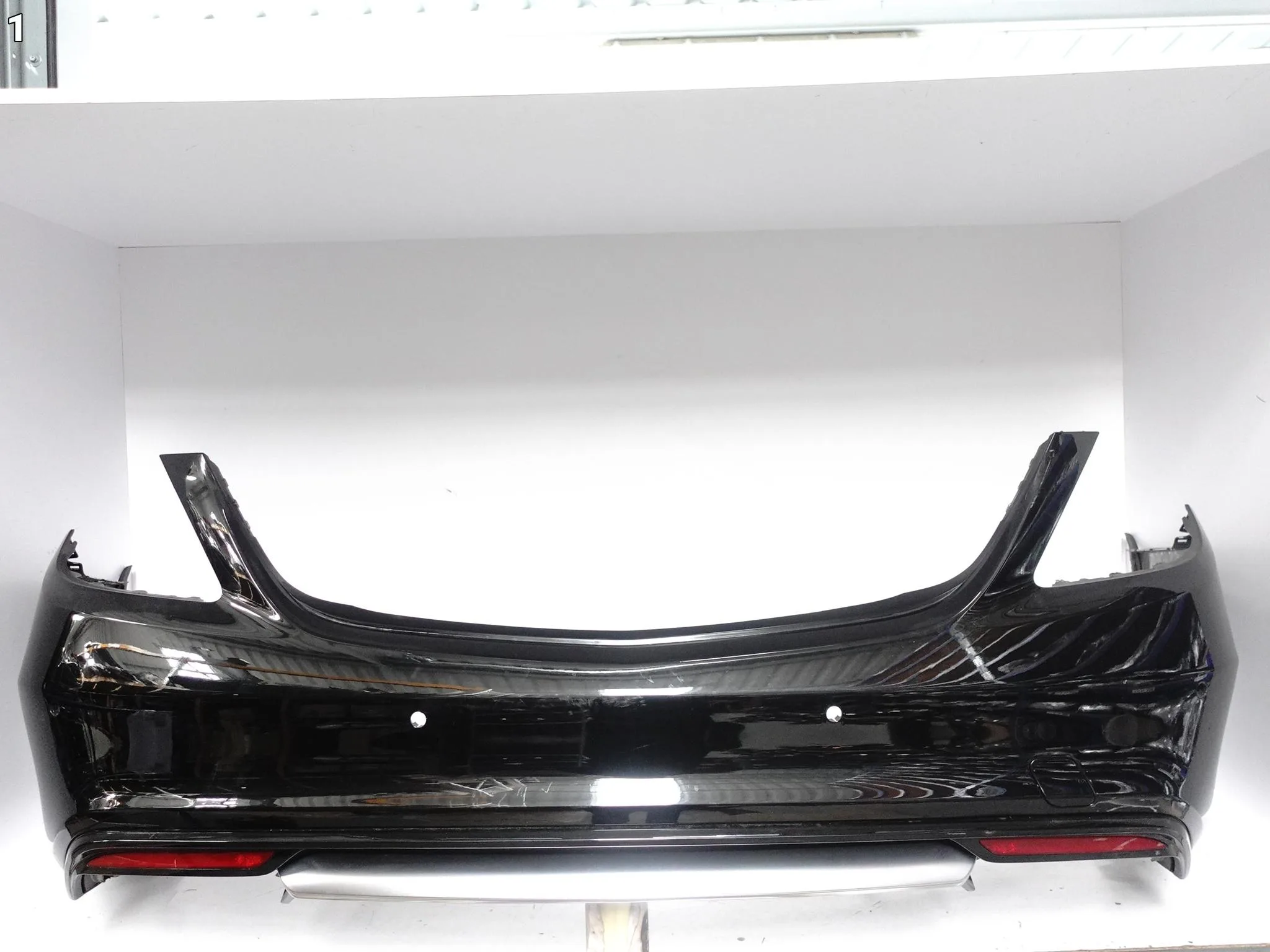 MERCEDES S-KLASA S63 63 S65 65 W222 AMG 13-17 ZDERZAK SPOILER TYŁ (PDC) d84de818cb28c11832913581499373c5