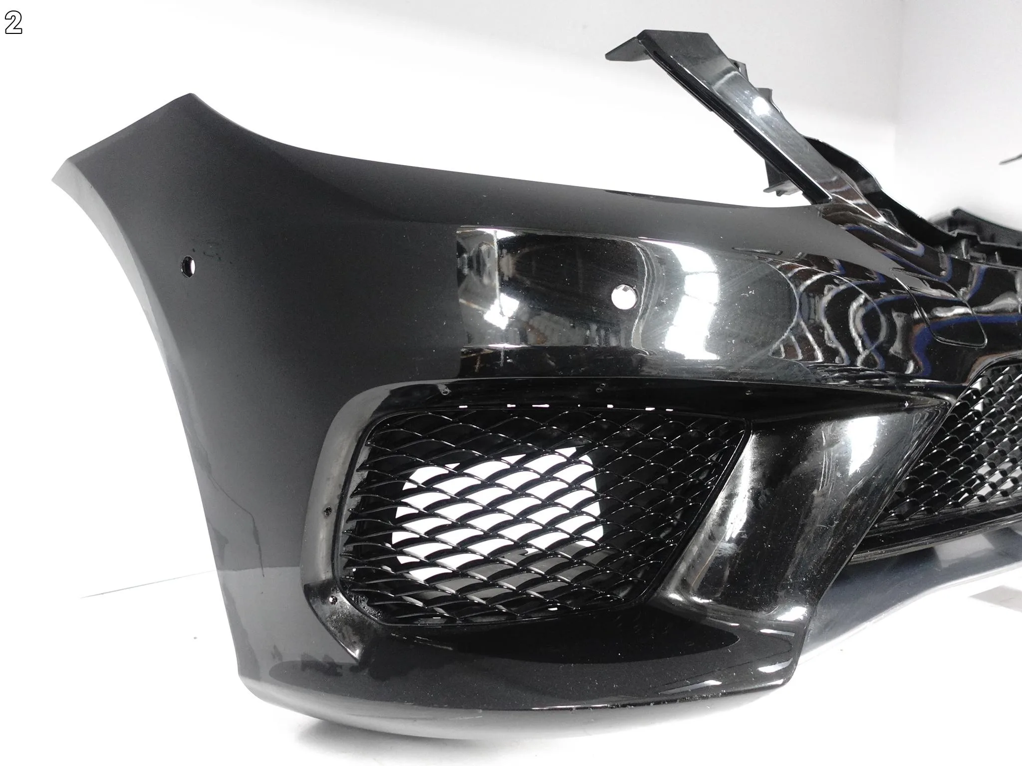 MERCEDES S-KLASA S63 S 63 W222 AMG 13-17 ZDERZAK SPOILER ATRAPA PRZÓD (PDC) 7cbf8f2821adf7adebebaa67d62c2e60