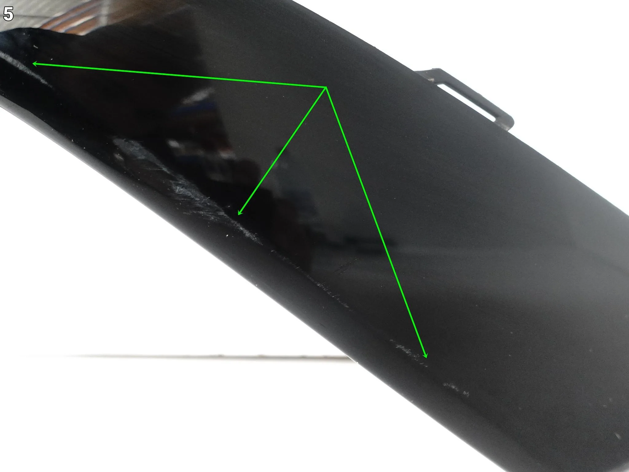 AUDI RS7 RS6 C8 4K8 19-25 LISTWA DOKŁADKA W SPOILER ZDERZAK TYŁ PRAWA T94 b1fa967e507e6164e8cdea2367e6709b
