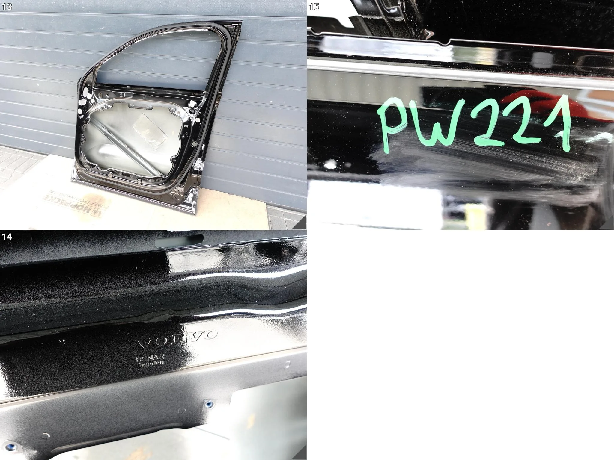 VOLVO XC40 EX40 17- DRZWI DOOR PRZÓD PRAWE + LISTWA b9946f2a836174bee767f7df3fa9146c