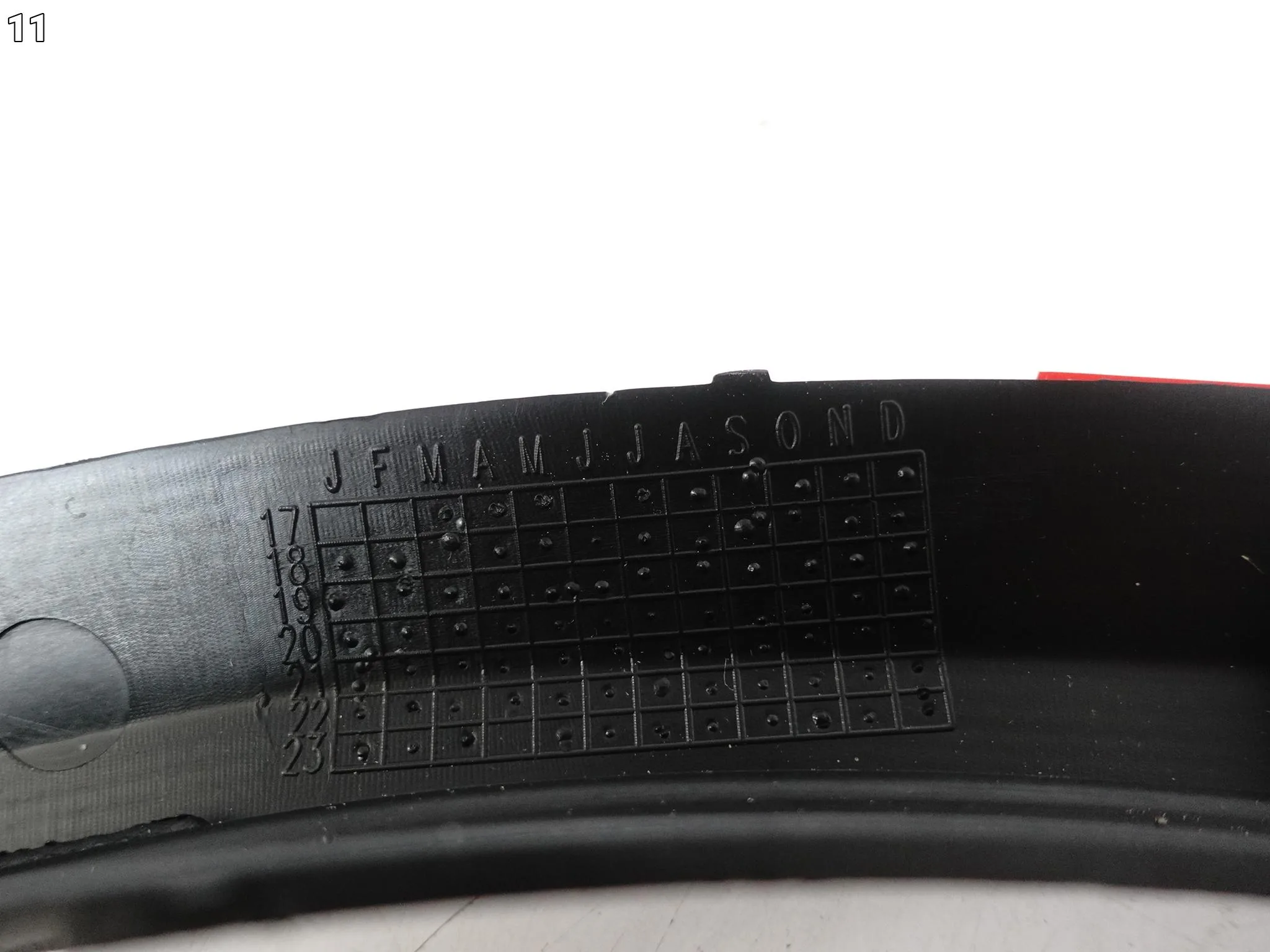 BMW X3 G01 X4 G02 M-PAKIET 17- ŚLIZG PODKŁADKA LISTWA BŁOTNIK PRZÓD PRAWA 305c16822a2fbf3d0629e93d4cf85f10