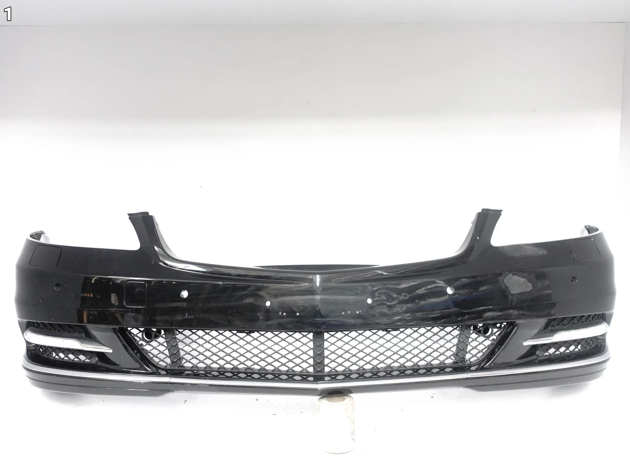 MERCEDES S-KLASA W221 LIFT MOPF 09-13 ATRAPA LED ZDERZAK PRZÓD SPRYSKI/PDC 6fa83da4e63b42c15231ab85695257e2