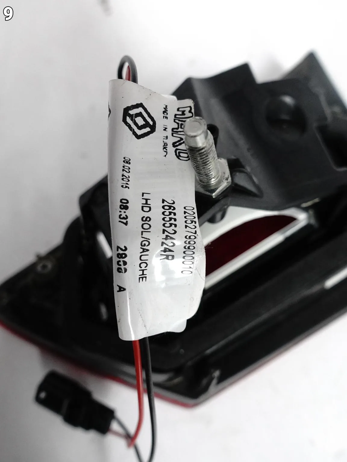 RENAULT CLIO IV 4 HATCHBACK 12-16 LAMPA W KLAPĘ BAGAŻNIKA TYŁ LEWA EU 0e259e1694afd0bf012571fa38119b72
