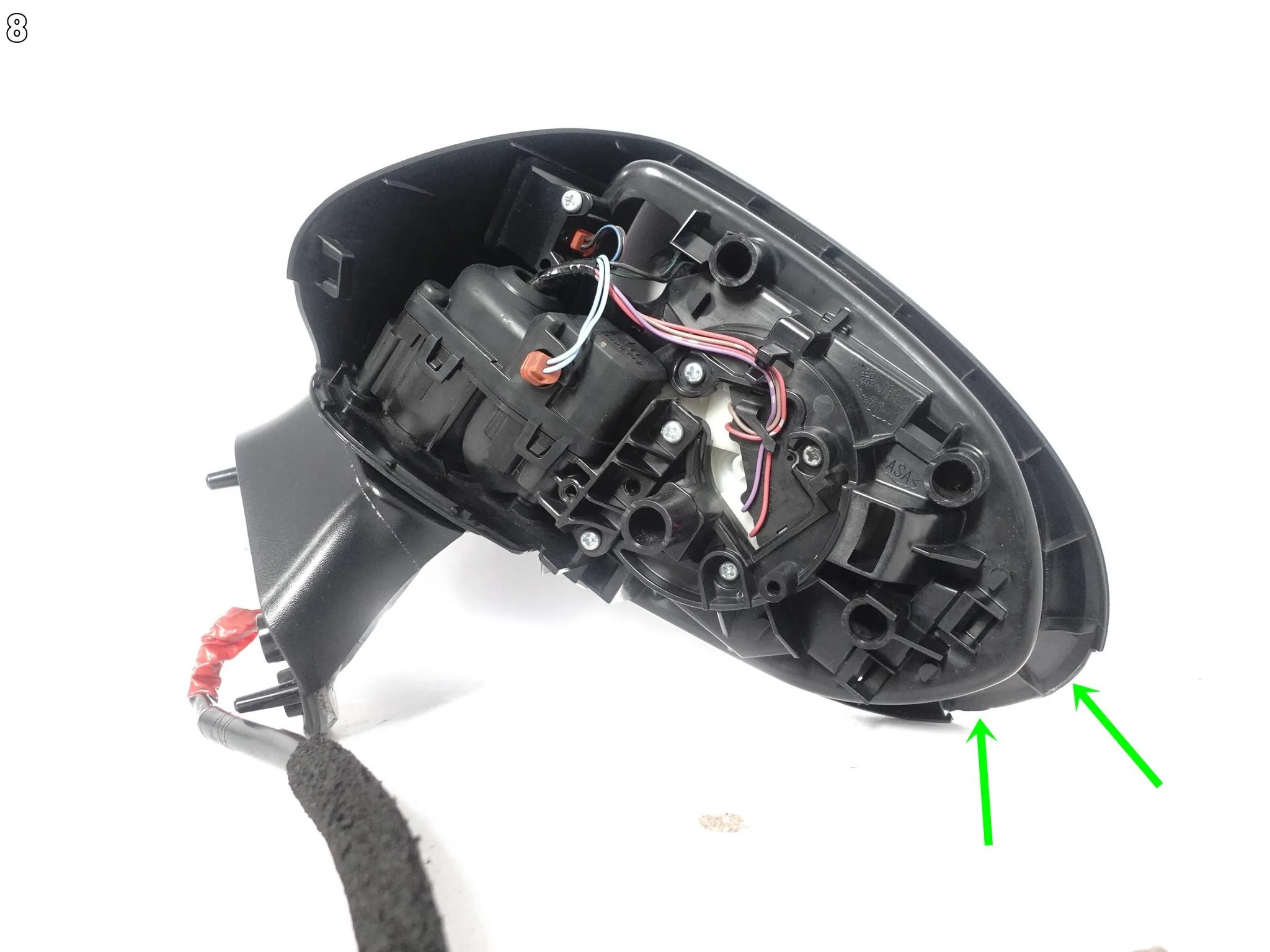 TOYOTA GR86 GT86 II 21- LUSTERKO LEWE 8 PIN EUROPA 078df18a25583cf7cc17360fbb827803