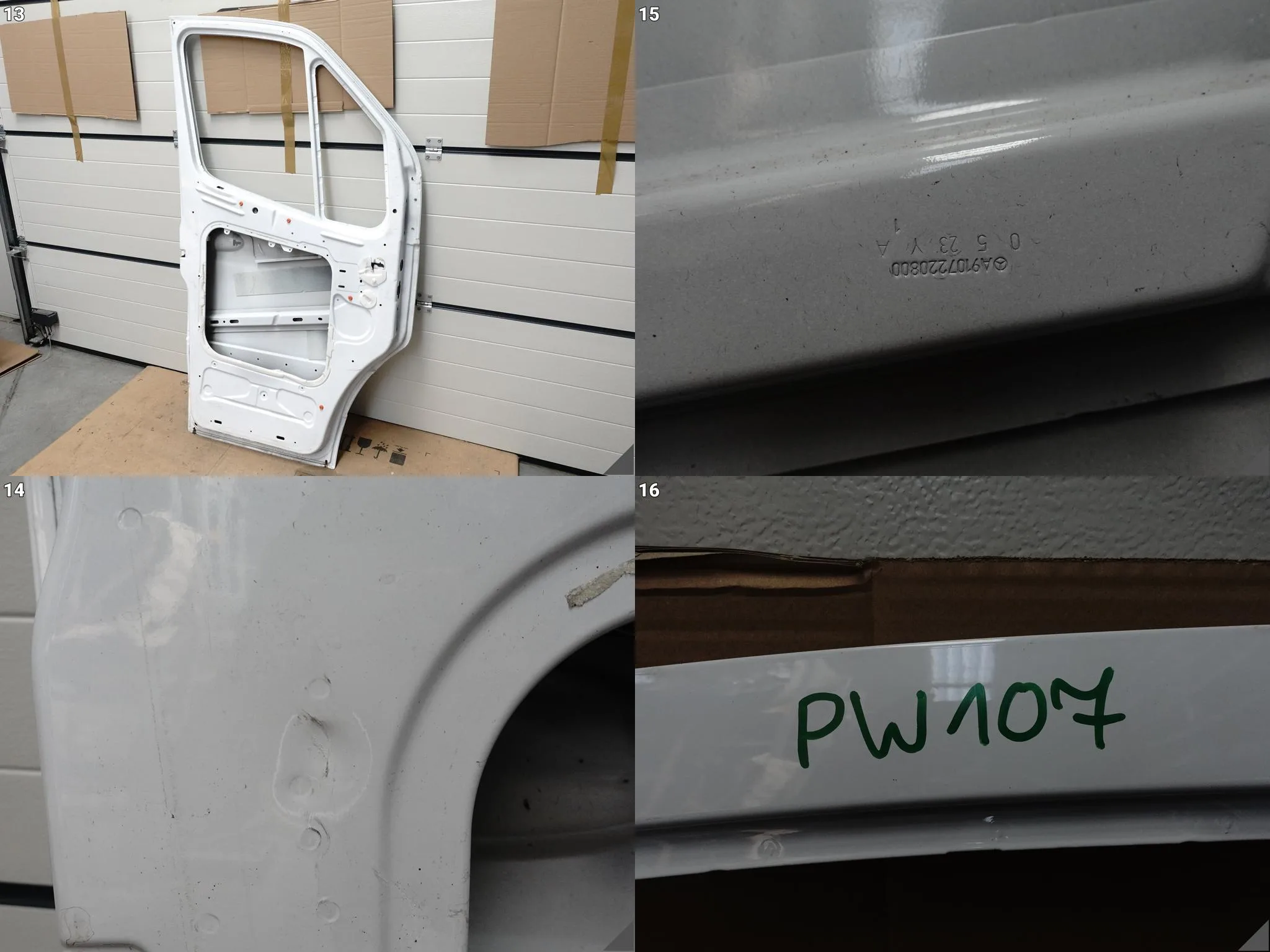 MERCEDES SPRINTER III GEN W910 W907 18- DRZWI DOOR PRZÓD LEWE c3878ed134cbf1f22e6305b7403992d3