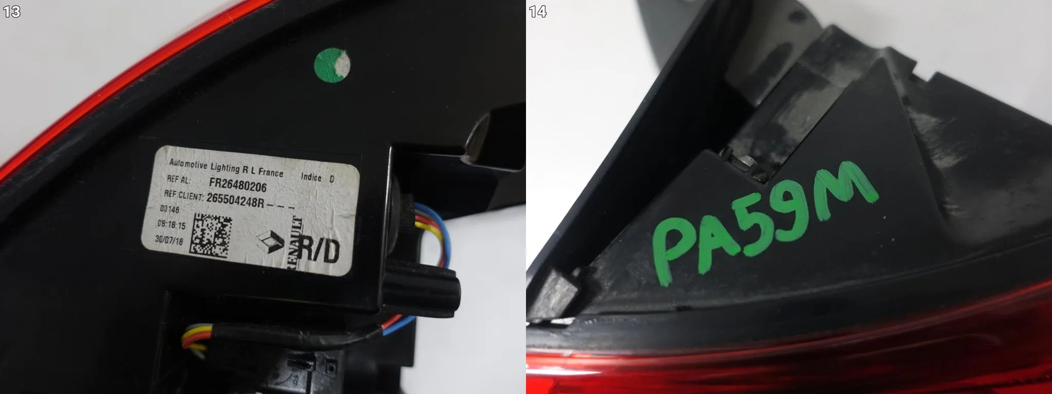 RENAULT TALISMAN KFD GRANDTOUR KOMBI 15-20 LAMPA LED PRAWA TYŁ W BŁOTNIK EU e9708b9fe18080eb48853883ceecb182
