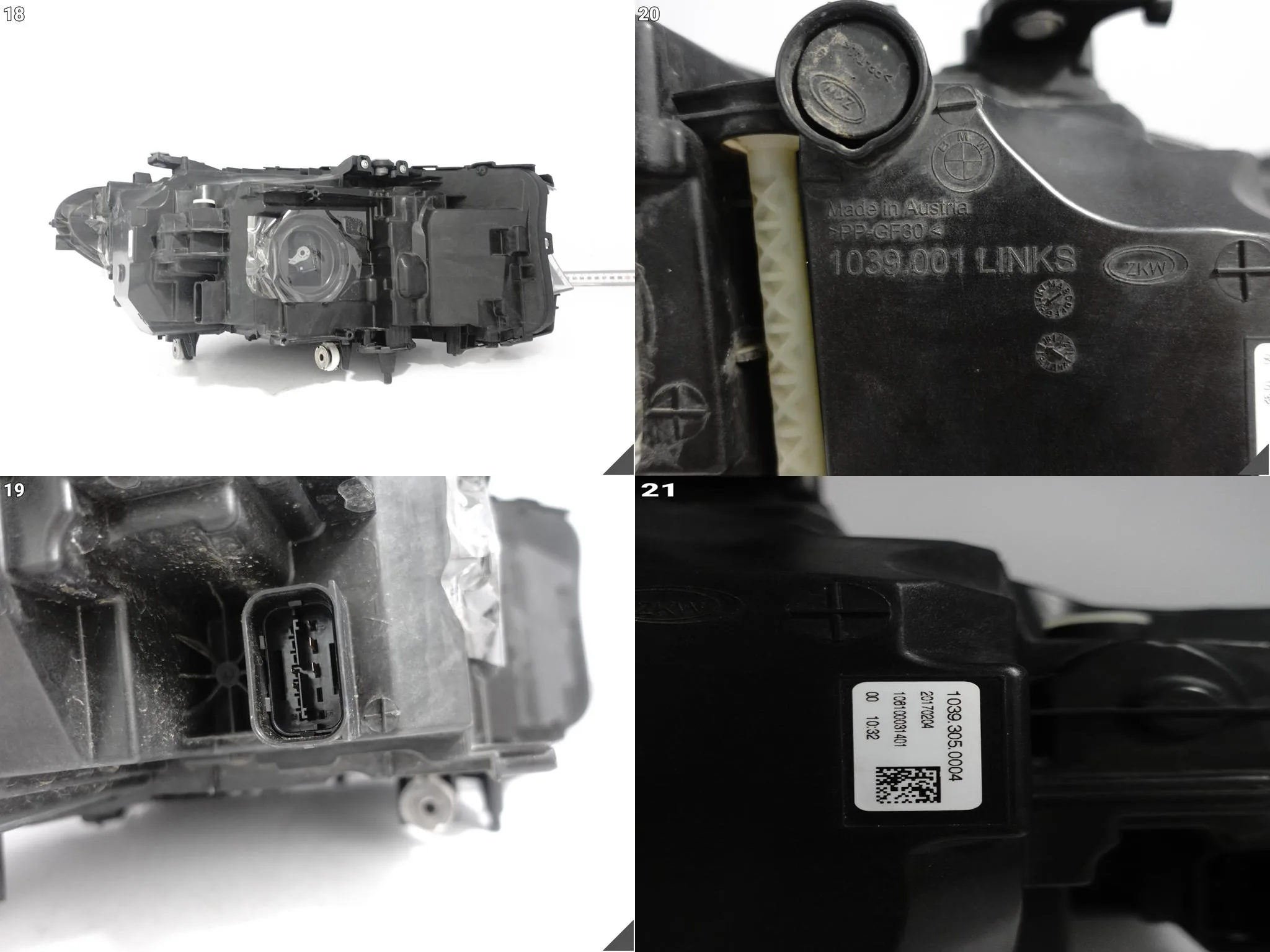 BMW 5 G30 G31 M5 F90 17-20 LAMPA FULL LED LEWA PRZÓD EUROPA Z DOŚWIETLANIEM dfd2570a4611cb8111099b77074a37f4