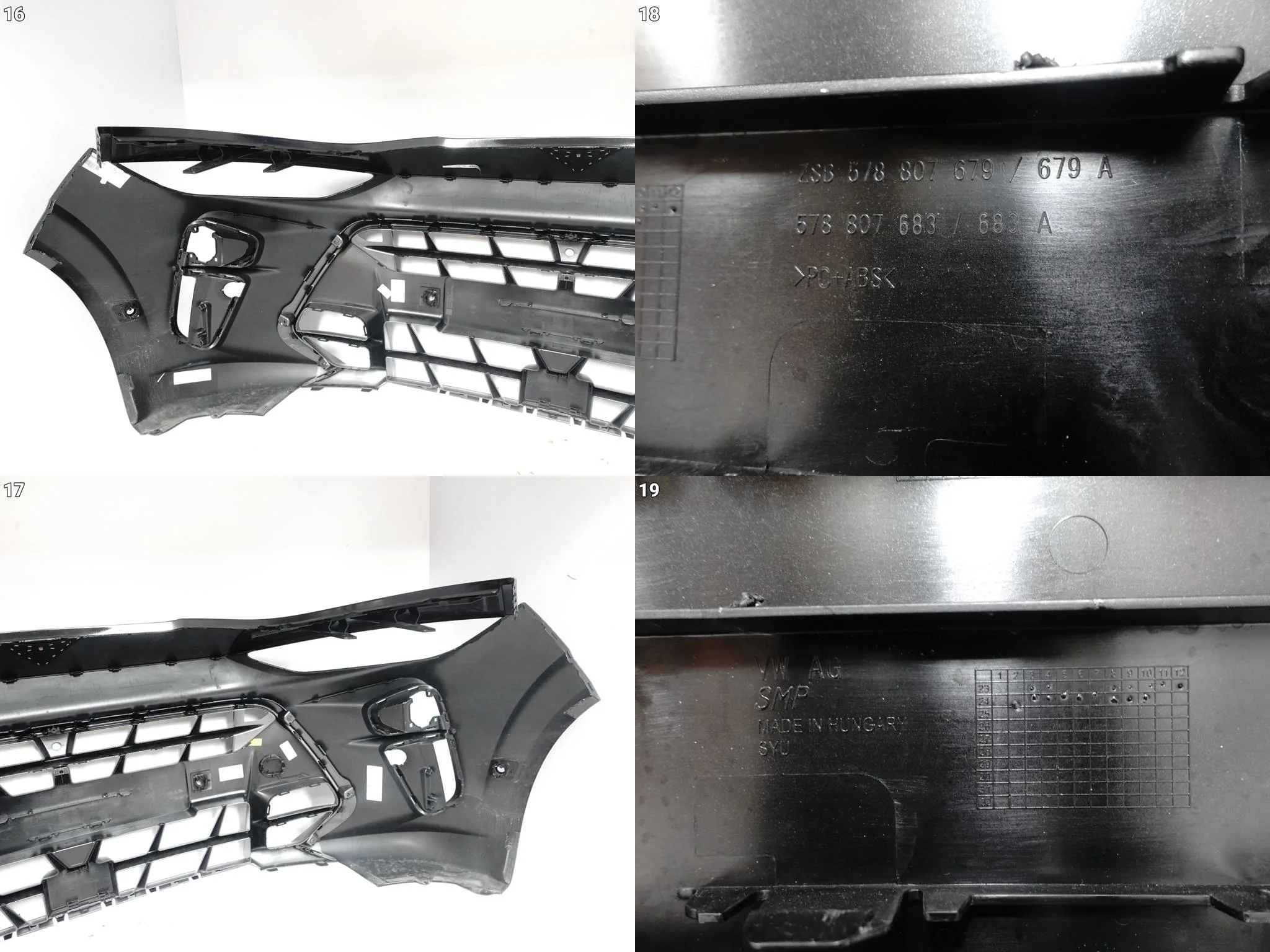 CUPRA TERRAMAR VZ 578 24- ZDERZAK BUMPER GRILL ATRAPA PRZÓD (PDC) 06a5d753f3d4f2bdc718fc205873d588