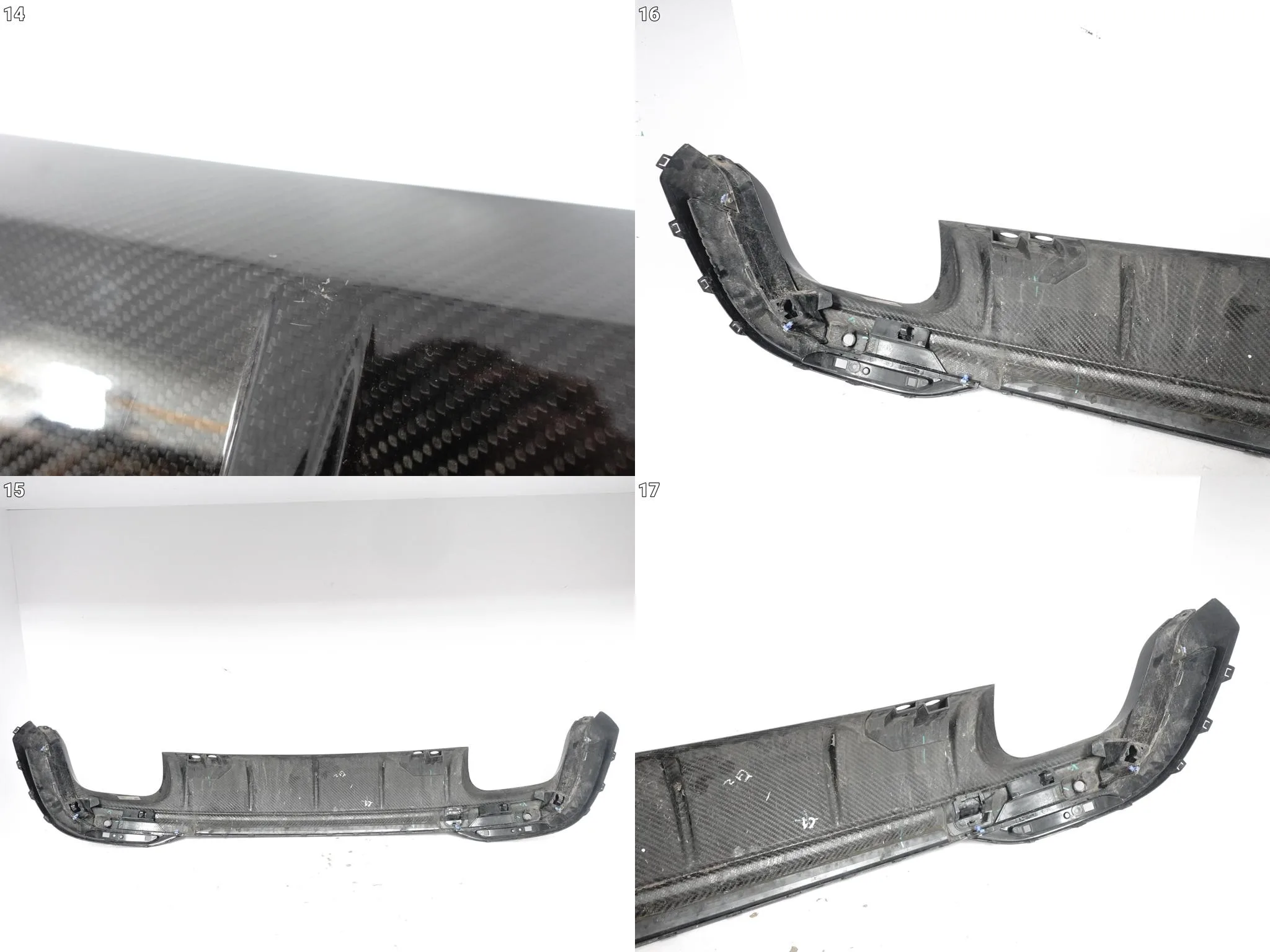 MASERATI GRECALE TROFEO M182 22- SPOILER DYFUZOR CARBON W ZDERZAK TYŁ ORG 6764c1ca4fd0454d7196f587a39e3a38