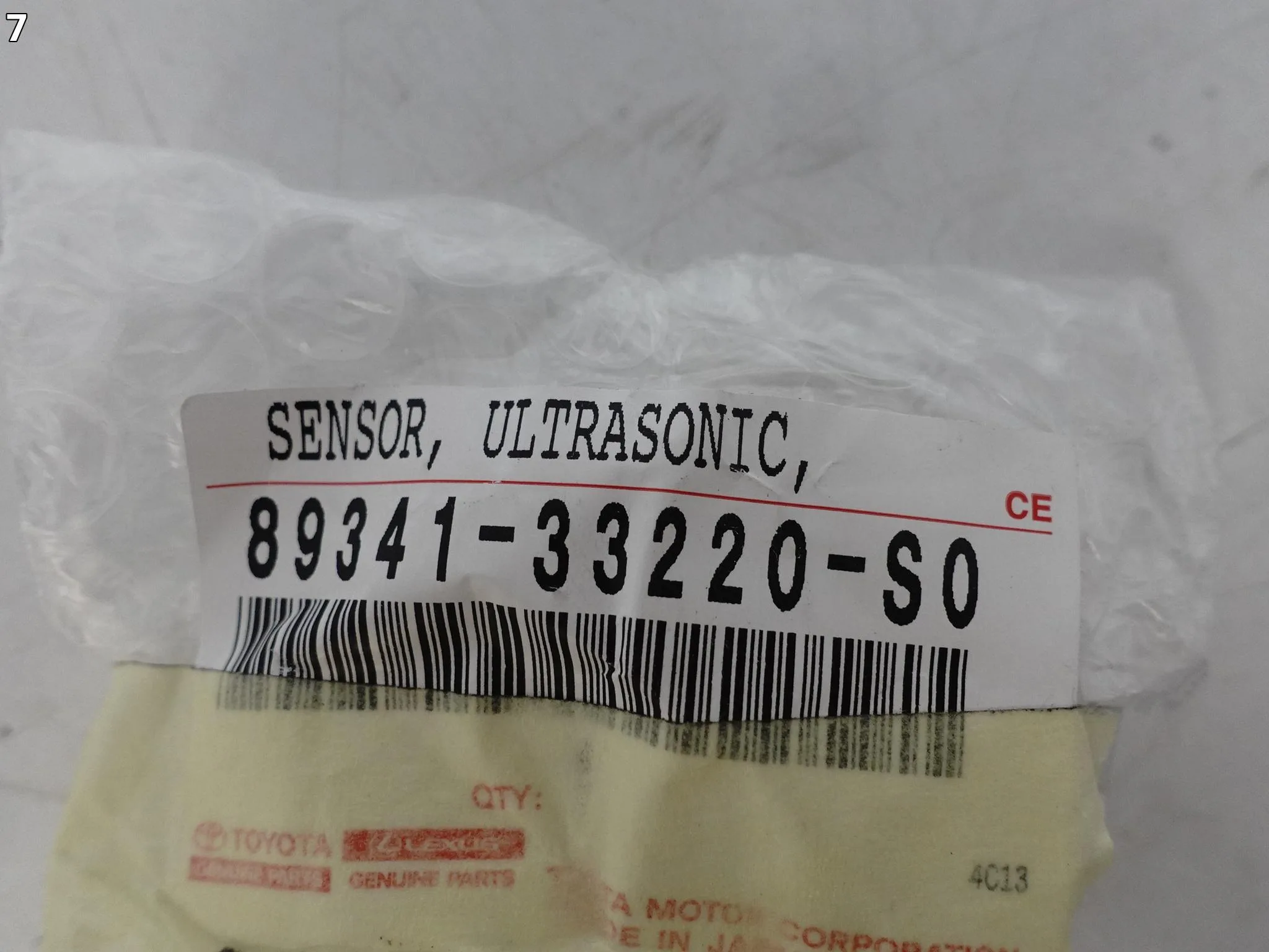 LEXUS RX IV RX350 UX UX200 CZUJNIK PARKOWANIA PDC W ZDERZAK PRZÓD SKRAJNY 661478b35c8427725843a4fb7c22861f